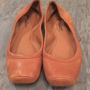 Lucky Brand Square Toe Ballet Flats